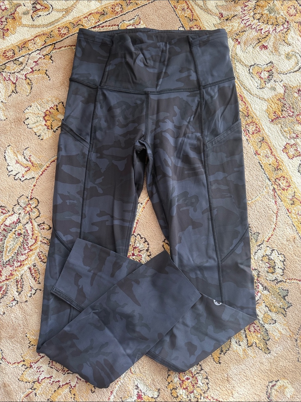 lululemon athletica Women's Black Camo High-Waist Leggings